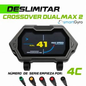 Display Deslimitar Trucar Smartgyro Crossover dual Max 2 y LR 2 ( N SERIE EMPIEZA POR 4C... )