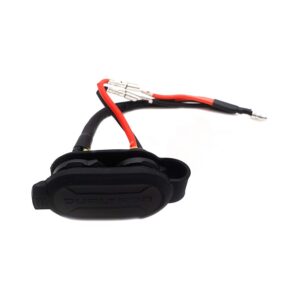 Puerto de carga compatible con patinete eléctrico Rovoron R7 para sustituir un conector de carga dañado o desgastado