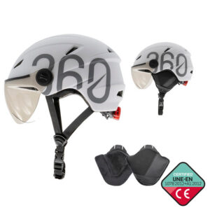 GLOOB Urban - Blanco/Gris - Orejeras extraibles