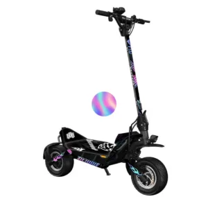 Vinilo Demon HOLOGRÁFICO para patinete eléctrico Rovoron R7