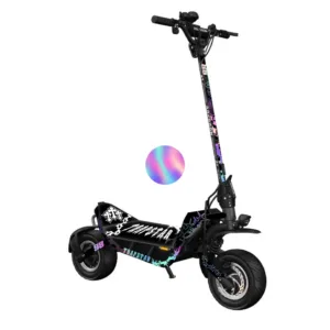 Vinilo Trapstar HOLOGRÁFICO para patinete eléctrico Rovoron R7