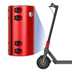 Soporte Reforzado de Pliegue de Mástil Rojo M365/PRO