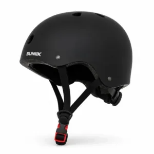 Casco urbano regulable SUNIIK talla L negro para patinete eléctrico y bicicleta