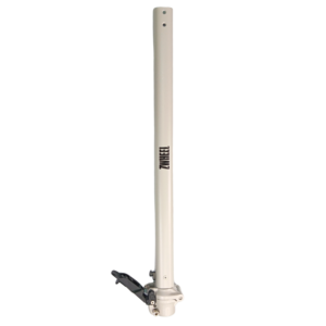 Mástil Tubo Doble Cierre Zfox Max Artic White